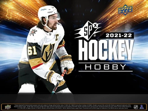 2021/22 Upper Deck SPx Hockey Hobby Box