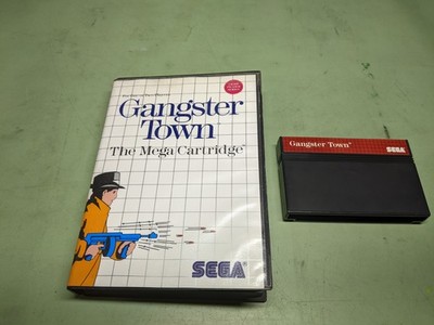Gangster Town Sega Master System Cartridge and Case