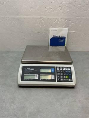 CAS S2000 Jr. Price Computing Scale (AC Adapter Not Included)