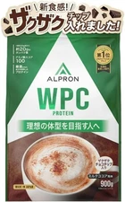 ALPRON Whey Protein WPC Milk Cocoa Flavor (with Chocolate Chips), 900g Japan