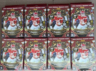2025 Panini Select NFL Football Trading Cards 8 Hanger Boxes NEW FACTORY SEALED