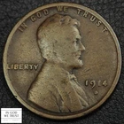 1914 D Lincoln Wheat Copper Cent 1C