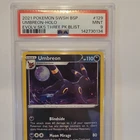 Pokemon 2021 SWSH BSP Umbreon Holo SWSH129 PSA 9 Trading Card