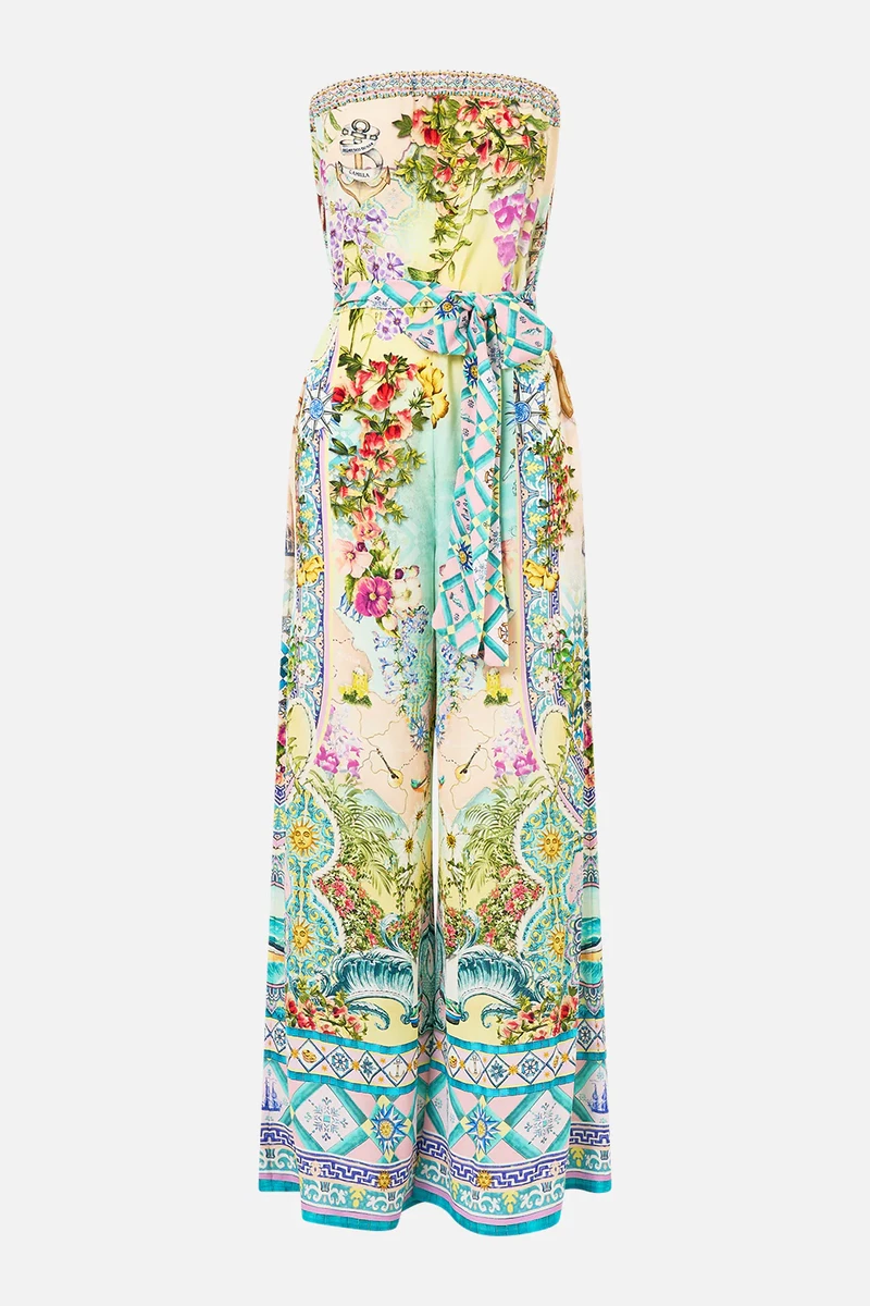 chinese dress ladies The Just Coasting Long Dress With Jersey Bodice main image 1