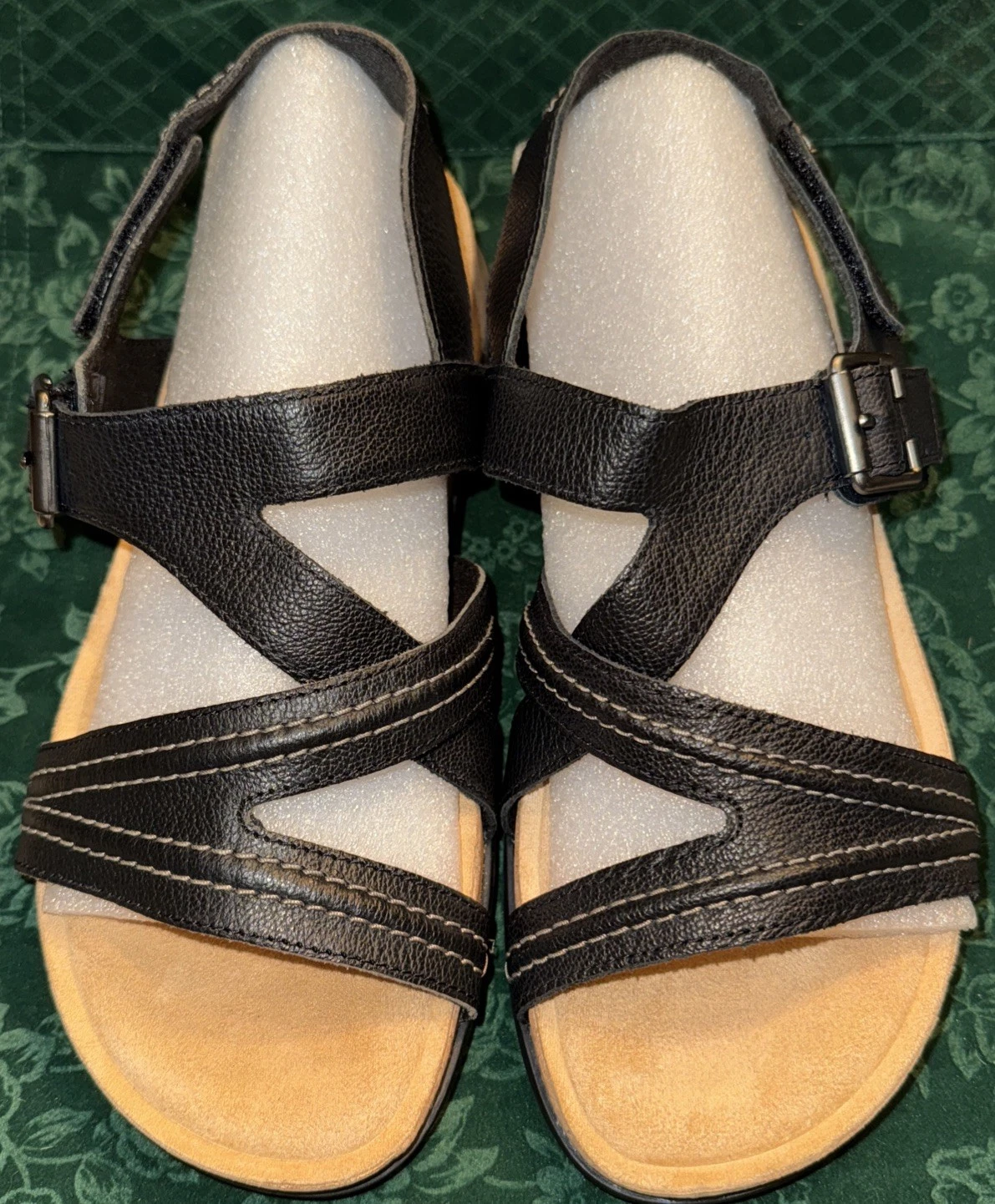 CLARKS CLARK'S Sandalo donna regolabile Brynn passo comodo con cinturino misura 8 5