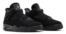 2025 New Air Jordan 4 Retro Black Cat FV5029-010 Men's GS Sizes All sizes New !