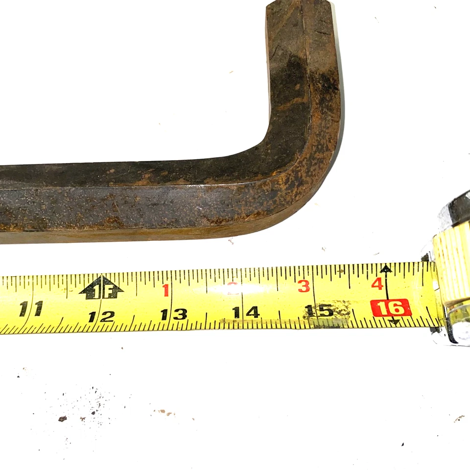 Allen Wrench 1 1/8" Hex Key  Arm 15" Made in USA STEAMPUNK - Image 2 of 4