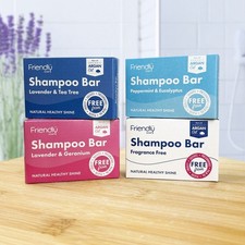 Friendly Soap Natural Shampoo 95g – Pick Your Scent – Vegan Plastic Free
