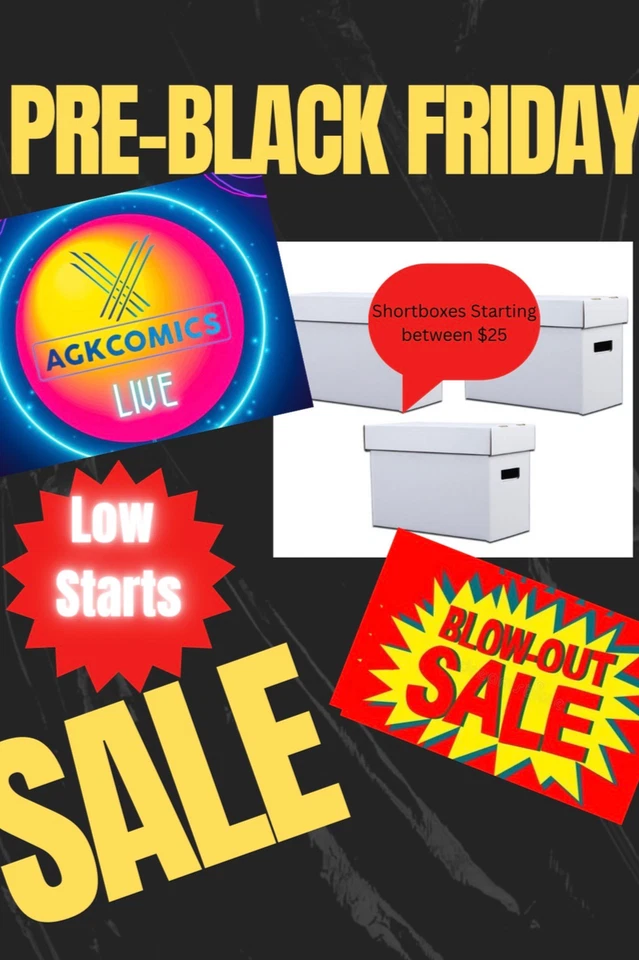 SELLING SHORTBOXES FULL OF COMICS!