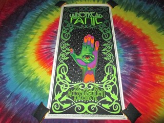 WIDESPREAD PANIC JEFF WOOD MIKIO RALEIGH NC CONCERT POSTER APRIL 4/25 26/2003 NR