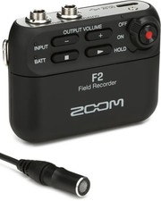 Zoom F2 Field Recorder  Lavalier Microphone