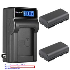 Kastar Battery LCD Wall Charger for Canon BP-911 BP-911K BP-935 BP-925 BP-914