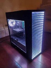 Infinity Mirror RGB Gaming Computer