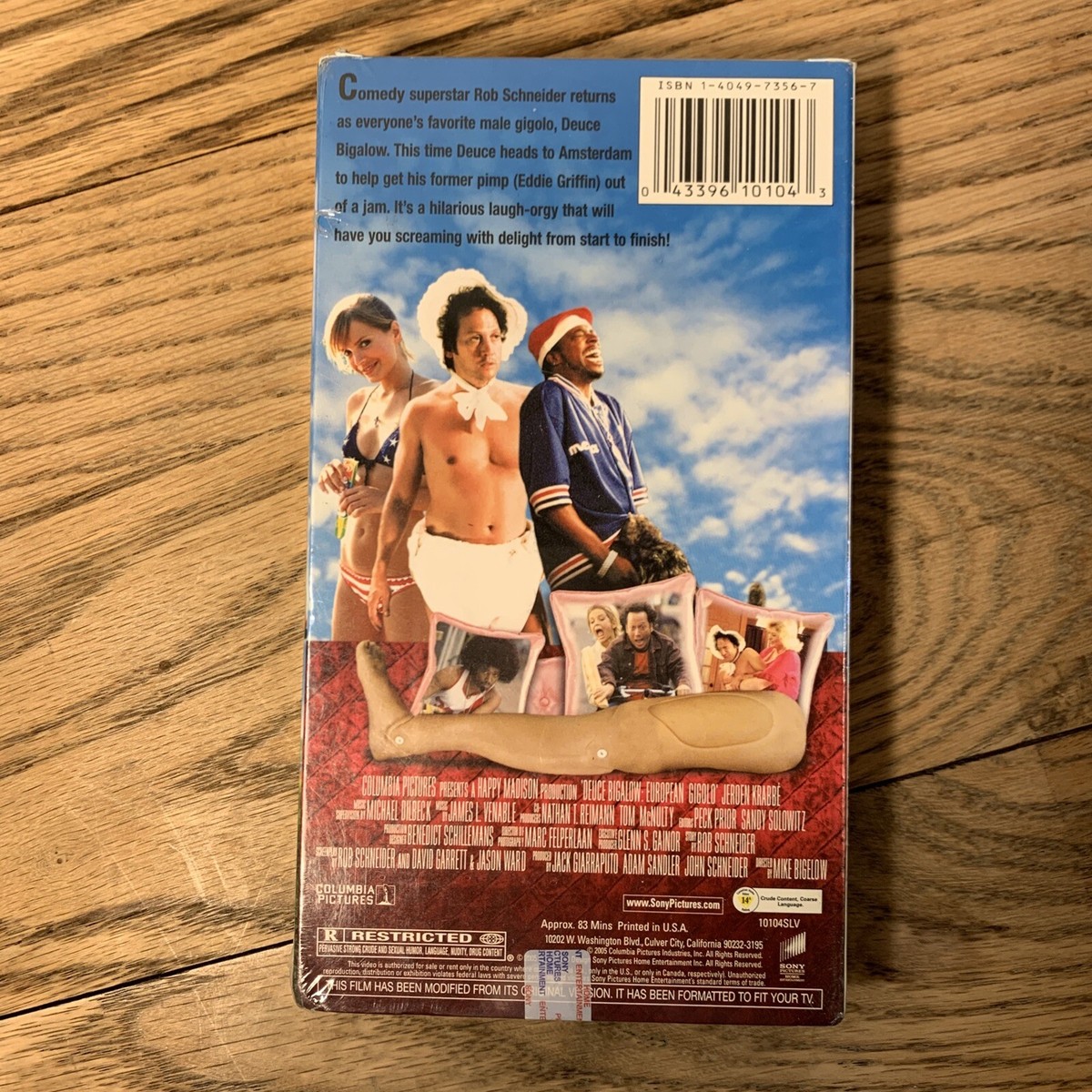 Deuce Bigalow European Gigolo NEW SEALED OOP VHS 2005 Comedy Rob