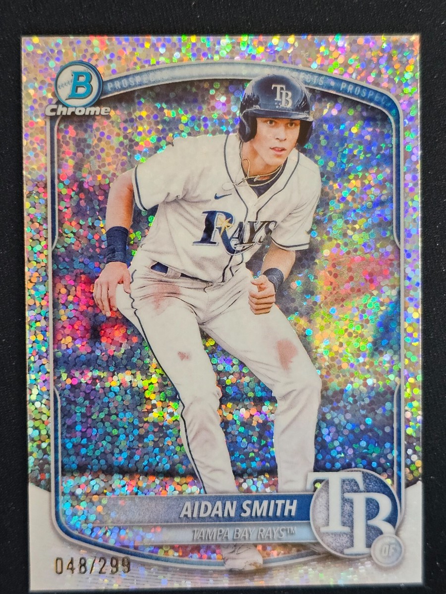 2025 Bowman Aidan Smith Chrome SPECKLE /299 Tampa Bay Rays #BCP-81 