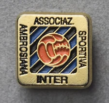 Distintivo Spilla Associazione Sportiva Ambrosiana Inter Calcio Vintage