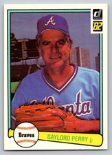 1982 Donruss - #543 Gaylord Perry