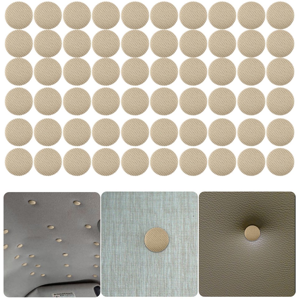 Universal 60Pcs Car Roof Liner Ceiling Buckle Sagging Headliner Pins