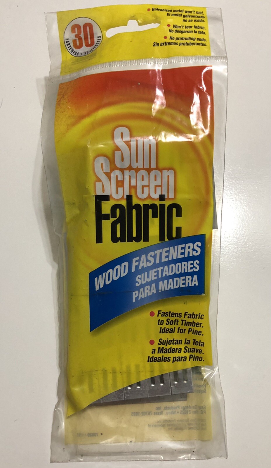 Easy Gardener 70030 Galvanized Wood Fasteners Sun Screen Accessory 1