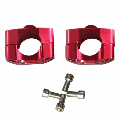 HandleBar Fat Bar Mount Clamps Risers Adaptor 7/8" to 1"-1/8" Dirt Pit Bike ATV - Picture 15 of 31