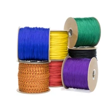 Type 1 Paracord 95 LB Tensile Strength 1/14" Dia. Tactical Cord - 1 Strand 2 Ply