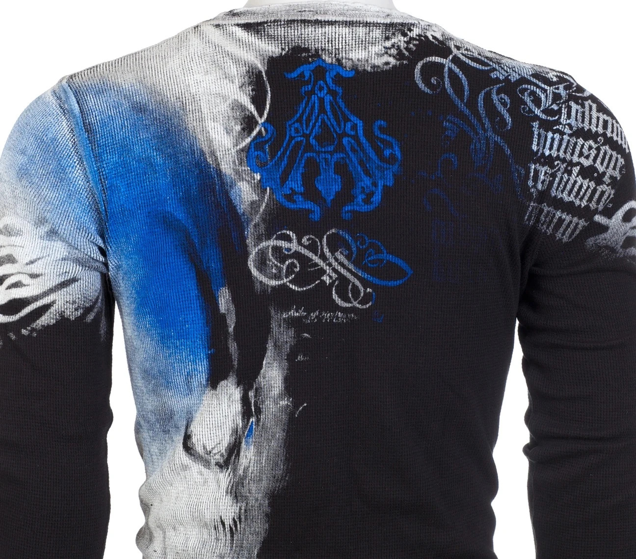 Affliction Camiseta Térmica Para Hombre Arcaico Con - Foto 2