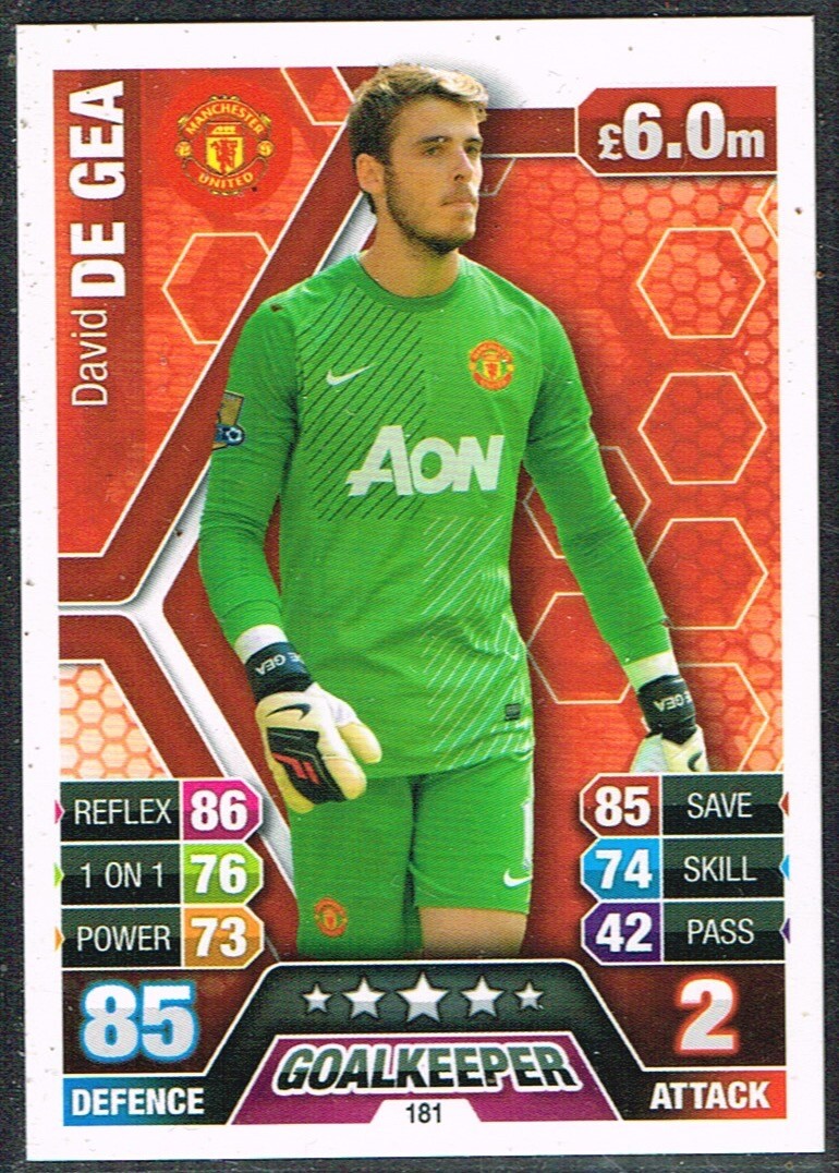 Topps MATCH ATTAX 2013-14 ☆ PREMIER LEAGUE ☆ Football Cards #181