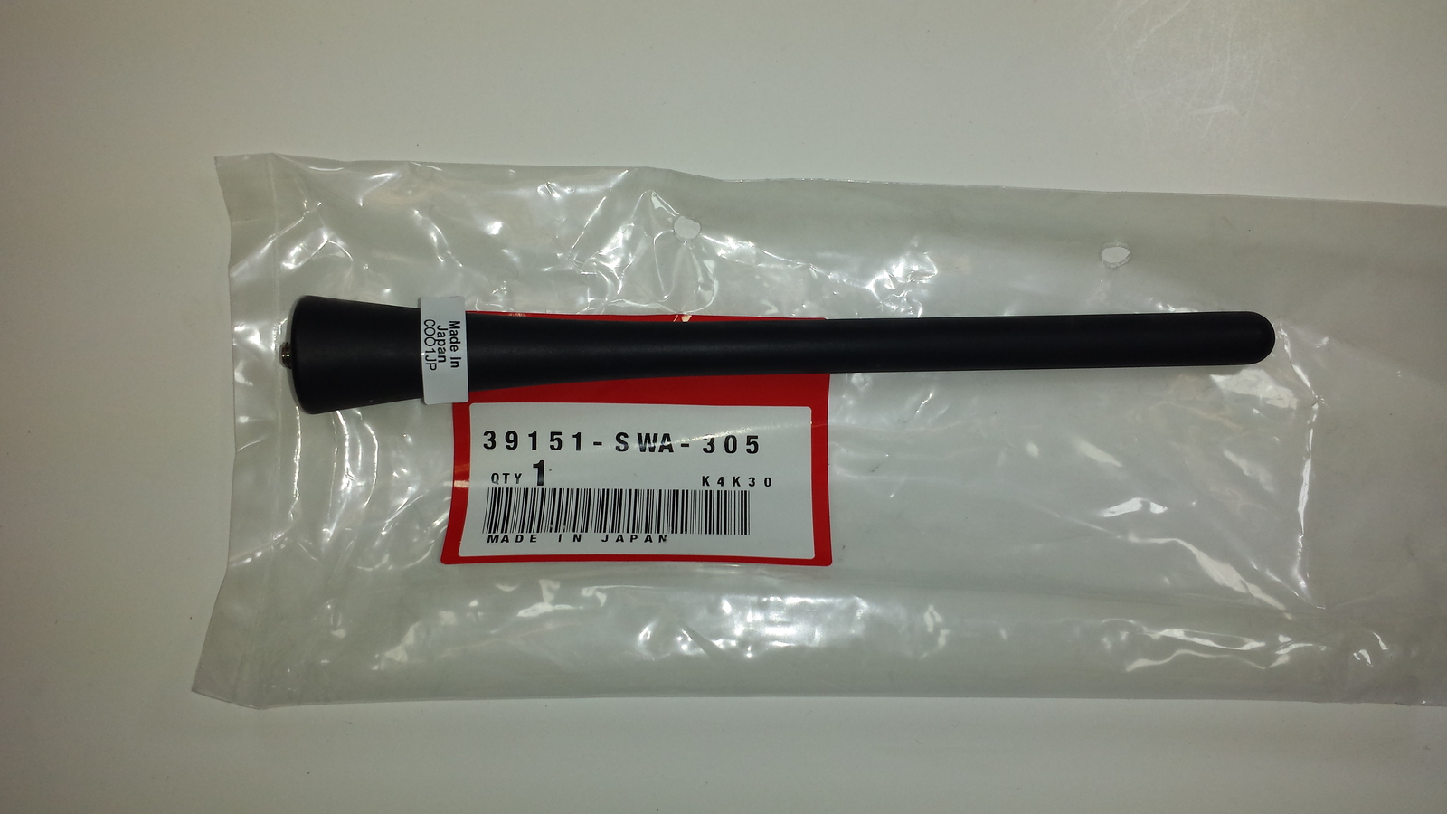 Antena Original Honda 39151-SWA-305 Para Civic, CR-V, Element, Fit, Insight (2007-2013)