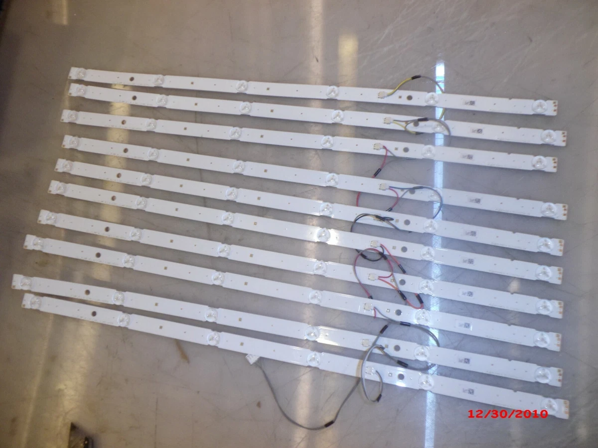 Sony KD55X750H LED Backlight Strip Set of 10 C275A 35 C275A 06