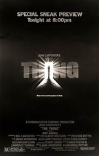 1982 The Thing Movie Poster 11X17 Kurt Russell Alien RJ MacReady Childs   