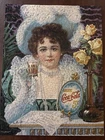 Complete Springbok Coca Cola "An Old Fashion Girl" Jigsaw Puzzle Vintage 500+
