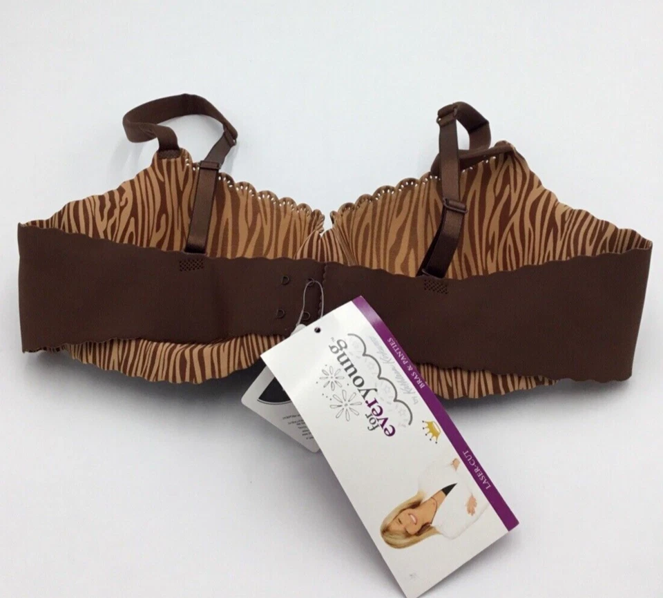 Sujetador For Everyyoung by Kathleen Kirkwood cobertura completa, marrón, 38B Foto 2 de 2