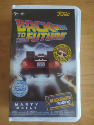 Funko Blockbuster Rewind Back To The Future Marty McFly - Wie Neu