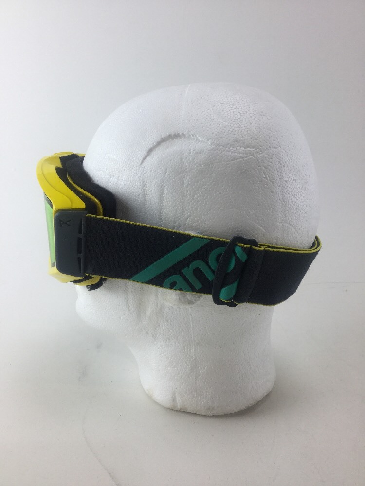 anon Yellow Ski Snowboard Vtg Goggle Goggles Snowmobile Retro Burton Fast Ship