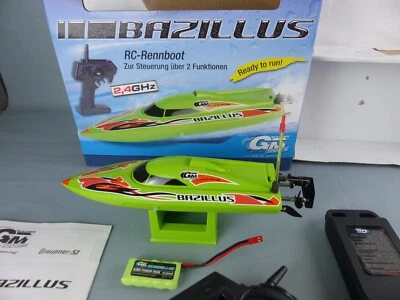 Bateau RC BAZILLUS 8609 GM RACING SPORT 2,4 Ghz ready to run par GRAUPNER - Photo 1/4