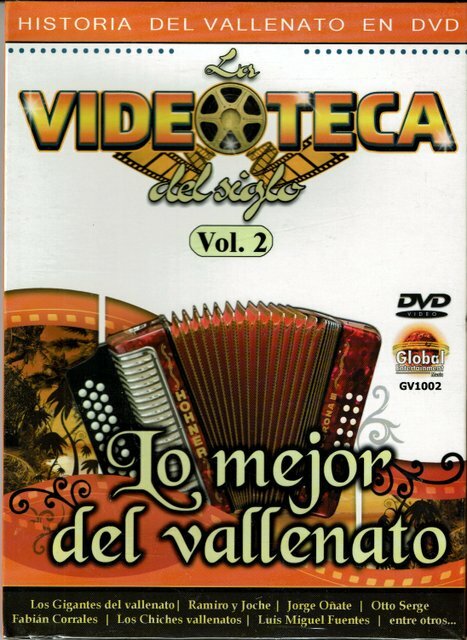 La Videoteca del Siglo Vol 2 Lo Mejor del Vallenato BRAND NEW