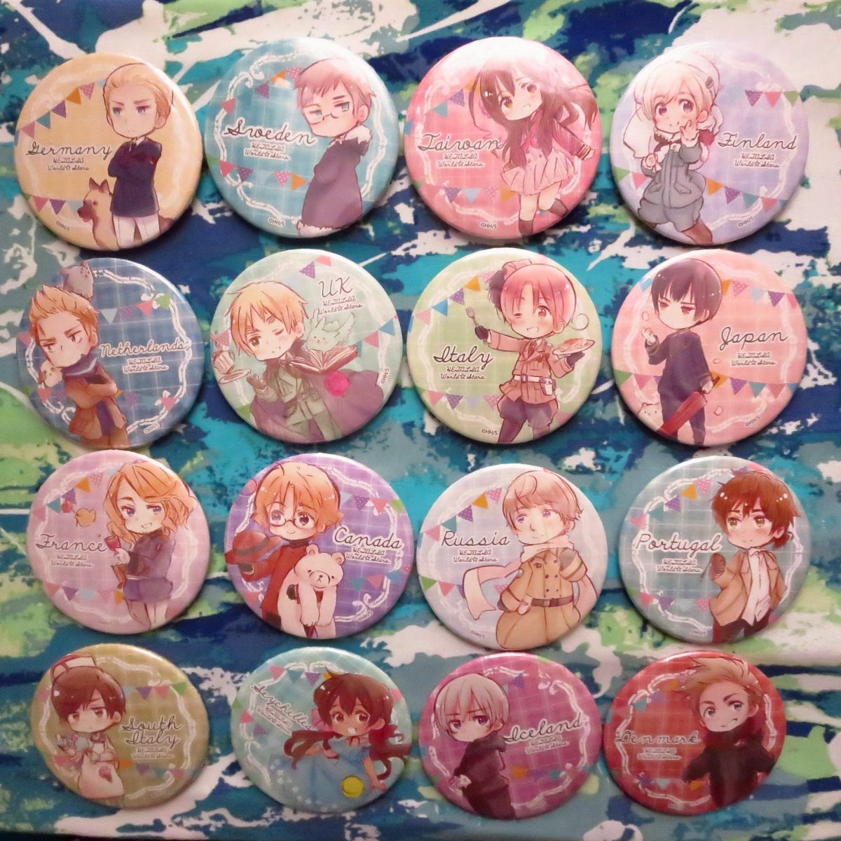 ヘタリア Axis Powers、Would Stars、Collezione Hetalia World Stars Collezione Hetalia Character Book Jump