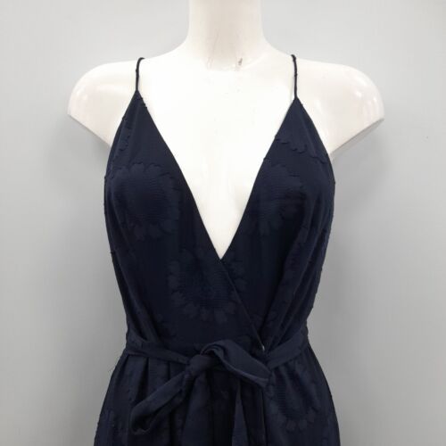Whistles Noa Jacquard Maxi Dress UK 12 Navy Blue Strappy New RRP £299 FPL-RMF - Picture 2 of 7