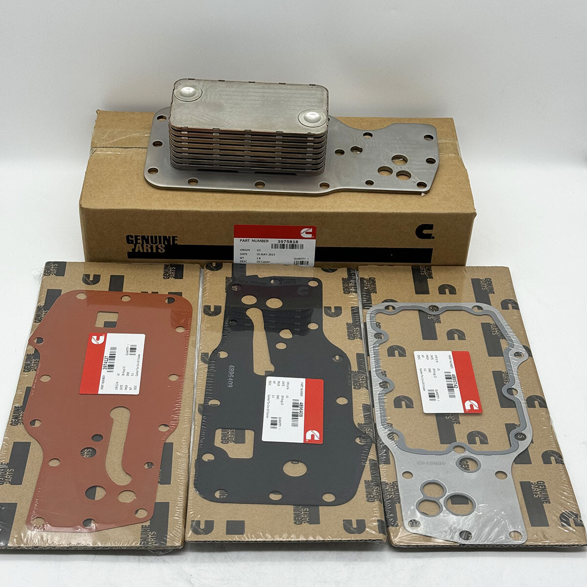 Cooler & Gasket Cummins For 6.7l 24v Isbe 2007-present Dodge