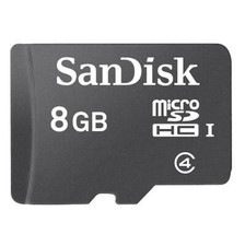 1Pcs SDSDQAB-008G Memory Cards 8GB UHS Class 4 MicroSD Card WD/SD