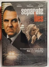 Separate Lies DVD, 2006, Dual Side Full/Wide Screen Rated R NEW Tom Wilkinson