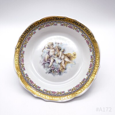 Depos Porcellane Decorale Schale T. Limoges Engel-Motiv Made in Italy | 18,5cm