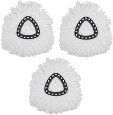 3 Pack Mop Replacement Heads for O cedar Mop Replace Head Machine Washable