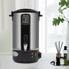 1000W 8L Electric Wax Melter Melting Pot 30-100°C LED Display for Candle Making