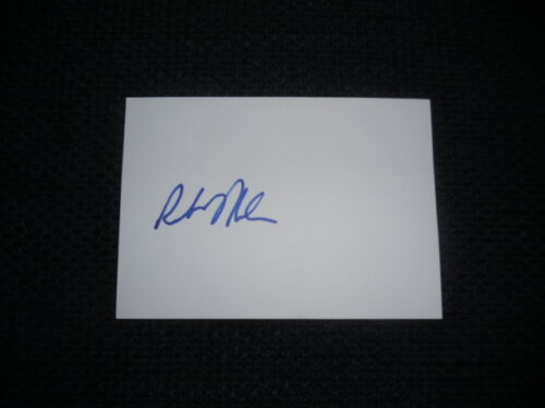 REBECCA MILLER Signed Autograph to 10x15cm Index Card InPerson LOOK - Picture 1 of 1