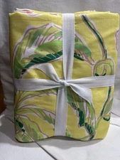 Pottery Barn Lilly Pulitzer Tropical Oasis Duvet Cover Full Queen