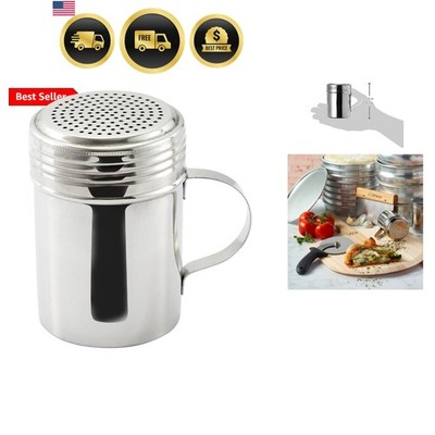 10 Oz. Stainless Steel Dredge DRG-10, 5 inches X 4.75 inches X 1.5 inches