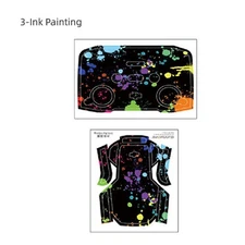 2* Cool Removable PVC Stickers Kit For DJI Mavic Mini 2 Drone Remote Controller,