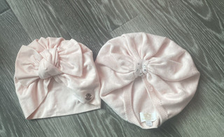 Sombrero River Island Bebé Niñas Rosa Turbante Arco Reunido Edad 9 12 meses