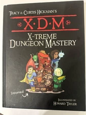Tracy & Curtis Hickman's XDM: X-Treme Dungeon Mastery 1st Edition Rare Signed